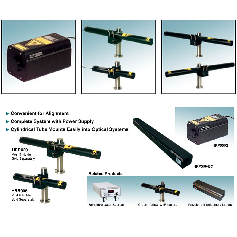 HeNe激光器 : 红光