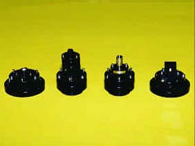 带插座的激光到光纤耦合器 - 非接触式