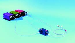 RGB（红/绿/蓝）合束及传输系统