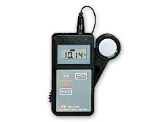 可转换的勒克斯/英尺烛光照度计