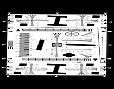 I3A/ISO分辨率测试卡