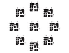 USAF环形图案测试卡