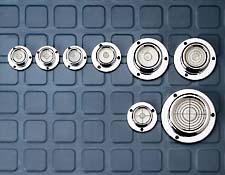 校准安装的圆形水平仪