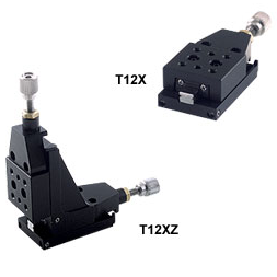 T12系列滚珠轴承平移台：13mm行程
