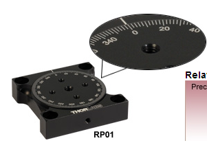 一维转动台：360度连续可调
