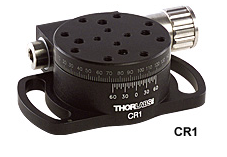 涡轮式一维转动台:360度连续可调