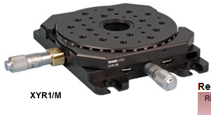 两维转动台（可加Z方向旋转台）：360度可连续旋转