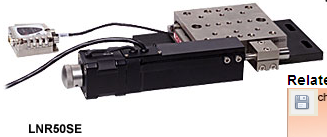 步进电机驱动平移台：50mm行程