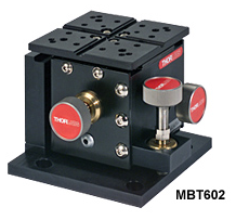 三轴微块式平移台：4mm行程