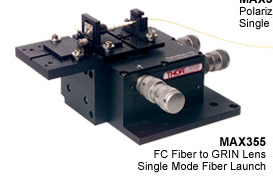 专业的光纤式三轴平移台：4mm行程