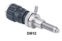 差分驱动千分尺头：行程25mm &50mm