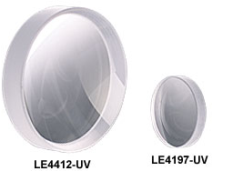 UV熔二氧化硅290-370nm增透半月正透镜