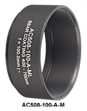 可见光消色差400-700nm增透双合透镜紧固件