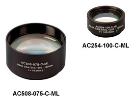 安装式红外光1050-1620nm消色差双合透镜