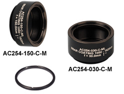 红外光1050-1620nm消色差双合透镜紧固件